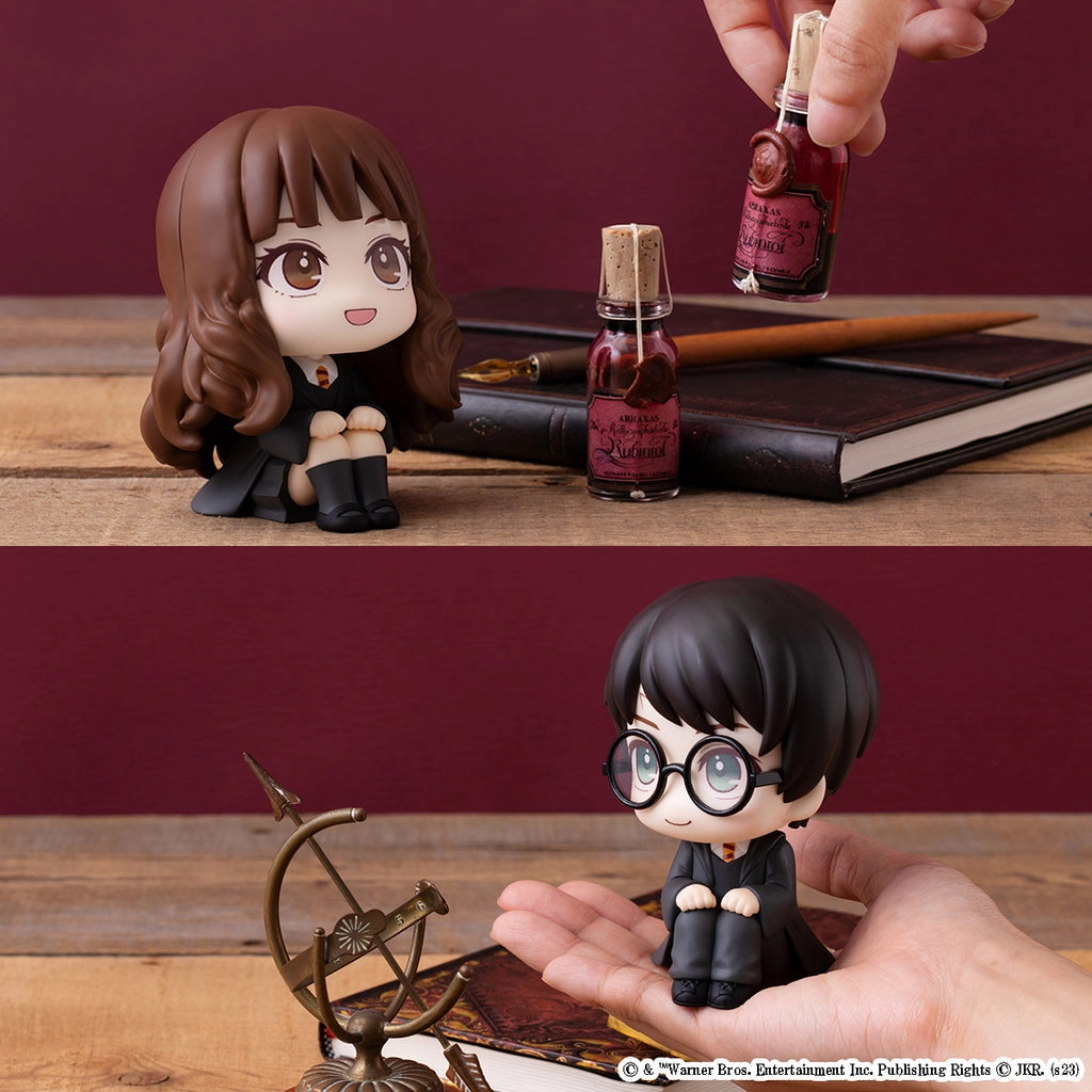 Chibi Model Mecha Robot Lookup Harry Potter ?? Hermione Granger (with gift)