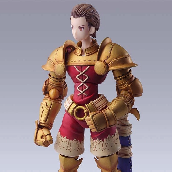 FINAL FANTASY TACTICS BRING ARTS Action Figure - DELITA HEIRAL Studio Ghibli Surrealist Art