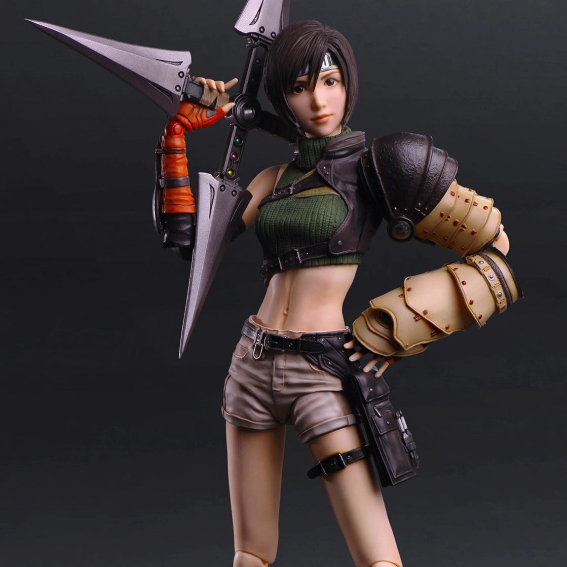 Final Fantasy VII Rebirth Play Arts Kai Yuffie Kisaragi Ver. 2 Totem Animal Steampunk Gadget