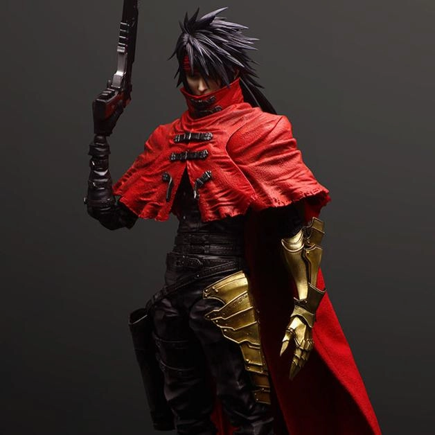 Recycled plastic Final Fantasy VII Rebirth Play Arts Shin Vincent Valentine