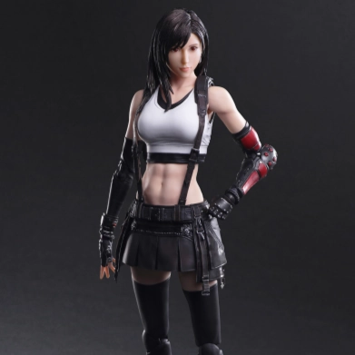 Final Fantasy VII Remake PLAY ARTS KAI Tifa Lockhart Character Unit Pop Art