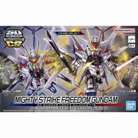 Bandai Hobby SD Cross Silhouette Mighty Strike Freedom Gundam Designer Figure Modern Technique