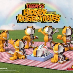 Children's Toy Freeny's Hidden Dissectibles: Garfield (Set of 6)