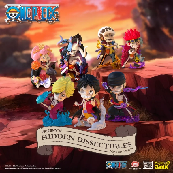 Freeny??s Hidden Dissectibles: One Piece Wano (box of 6) Father's Day Premium Object