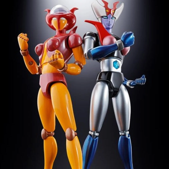 Museum Standard GX-08R Aphrodai A vs GX-09R Minerva X "Mazinger Z" Soul of Chogokin