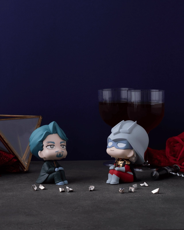 DIY Model Gallery Art Lookup Challia Bull & Char Aznable (with gift)