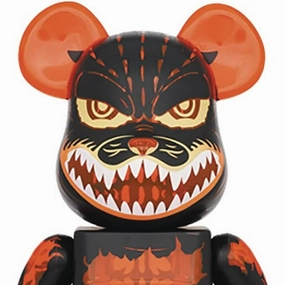 BE@RBRICK GODZILLA VS DESTOROYAH GODZILLA MELTDOWN 100% & 400% 2PK Kawaii Design