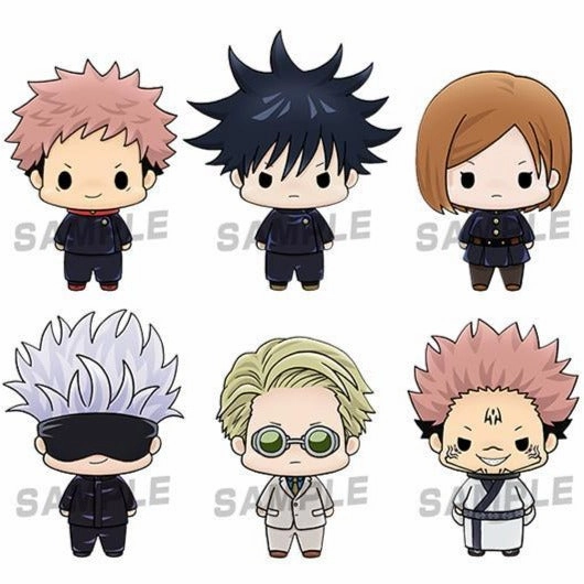 Recognition Gift Superhero Object Jujutsu Kaisen MEGAHOUSE CHOKORIN MASCOT (Set of 6 Characters)