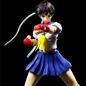 Vinyl Art Movie Statue Bandai Tamashii Nations S.H.Figuarts Street Fighter IV Sakura Kasugano