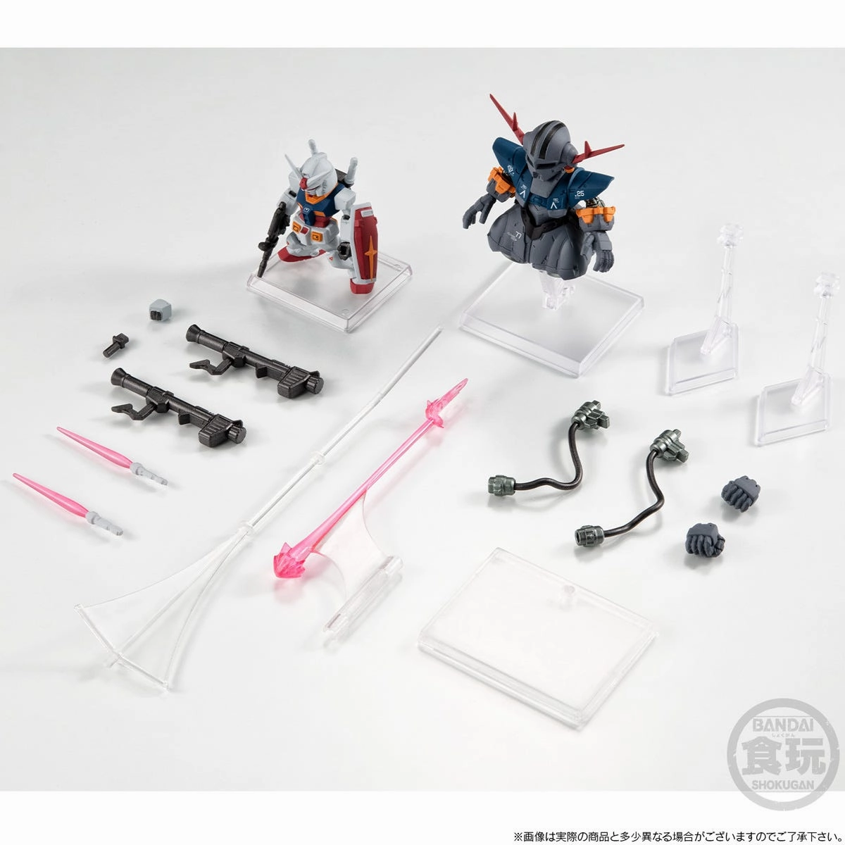 Mobile Suit Gundam Converge Core 45th Commemorative Last Shooting Set FW Gundam Converge Core Balcony Decoration