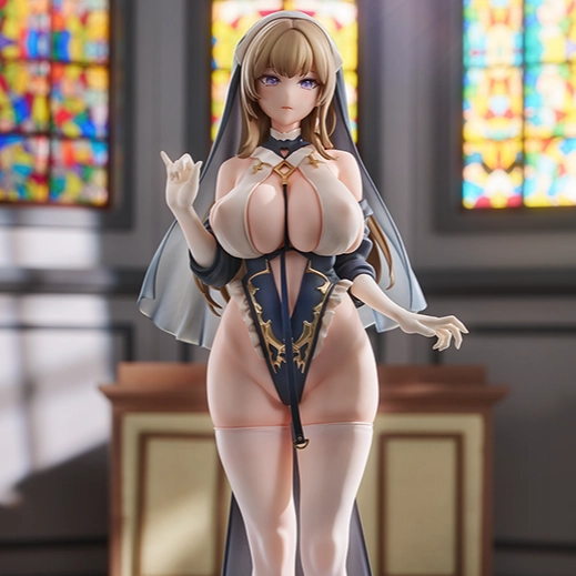 Lily Nun Illustration by Chowbie Art Decor