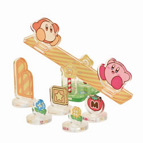 Moving Diorama Acrylic Stand Bee Seesaw (Kirby & Waddle Dee) Press Worthy