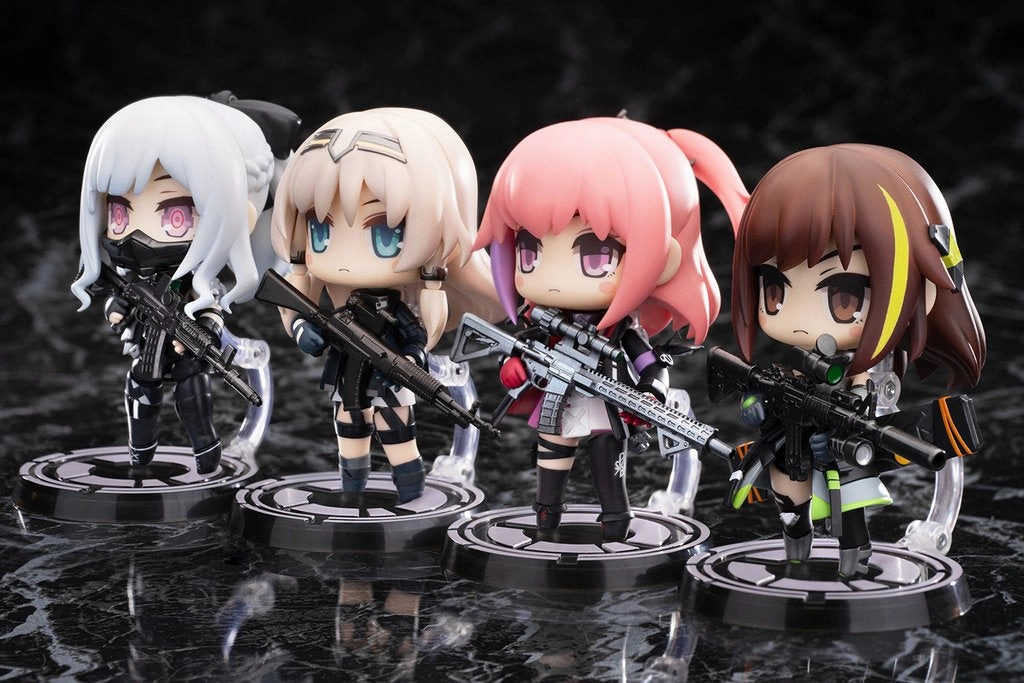 Premium Art Special Edition Girls' Frontline HOBBYMAX Disobedience Team Set of All Four Characters (ST AR-15/M4A1/AK-12/AN-94)