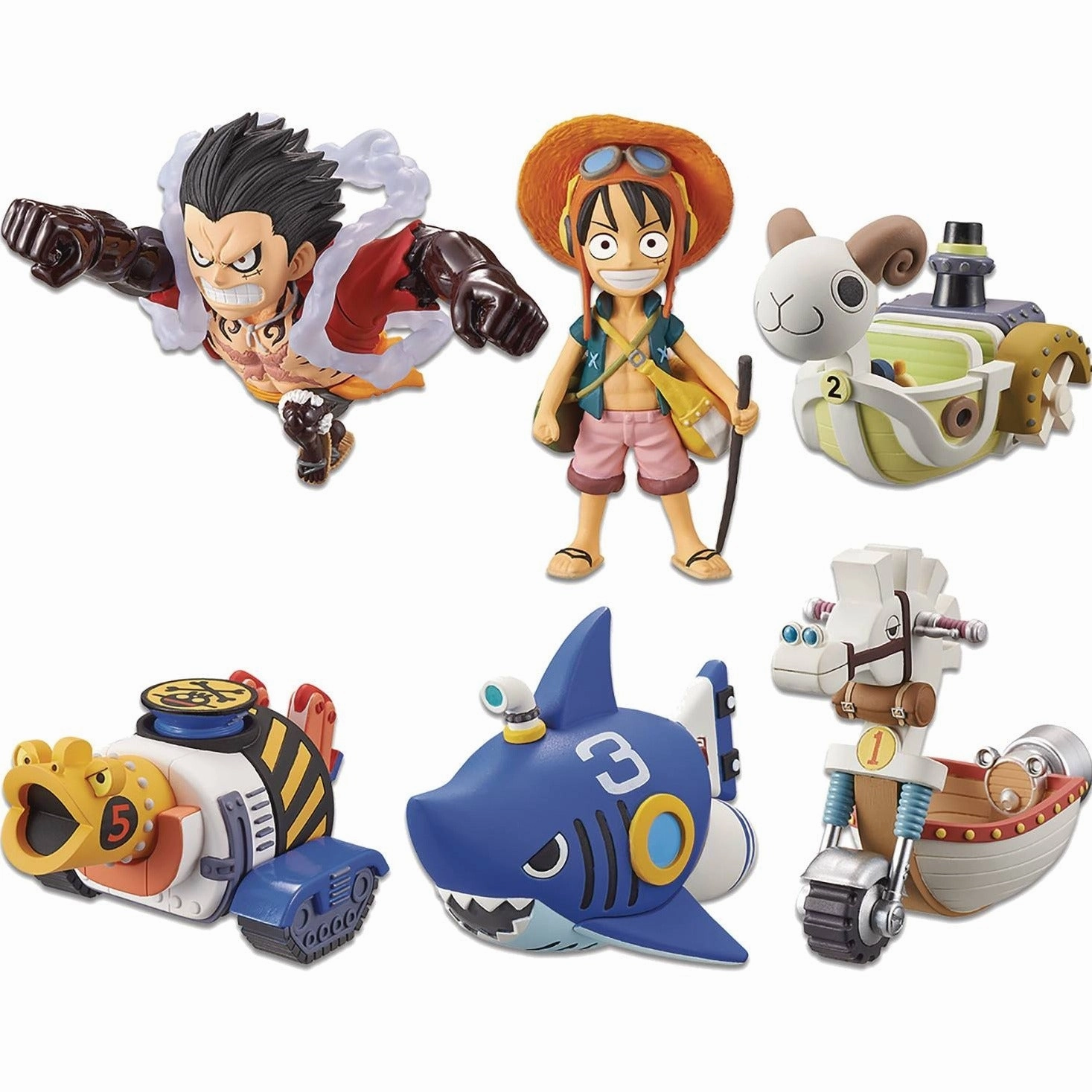 One Piece WCF World Collectable Figures Treasure Rally Vol. 1 (Each) Geological Sample