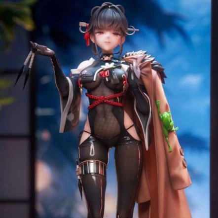 Character Collection Character Showcase Goddess of Victory Nikke Midnight Stealth 1/7 Scale Figure Deluxe Edition