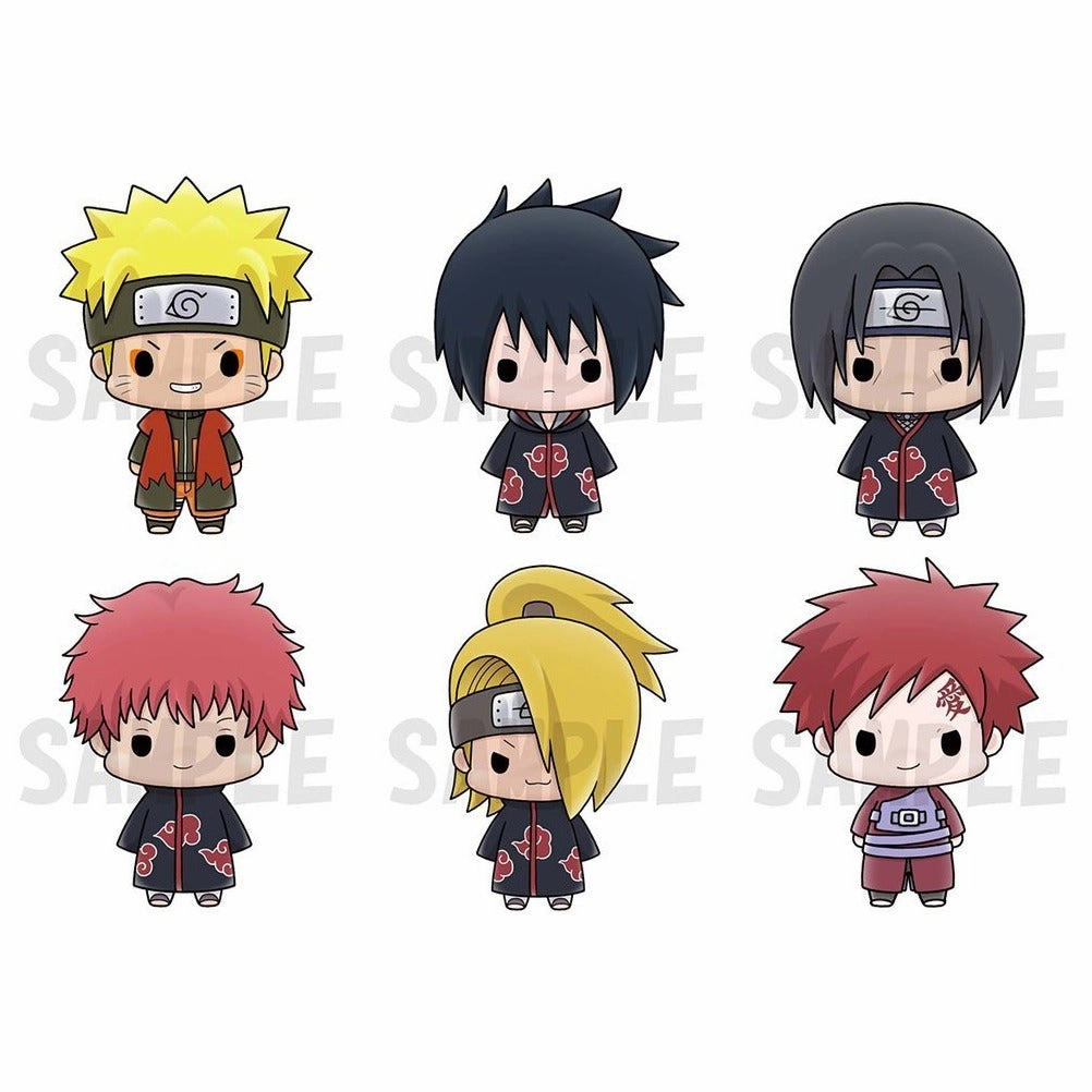CHOKORIN MASCOT MEGAHOUSE NARUTO Vol.2 (Set of 6 Characters) Bedroom Accent Deity Statue