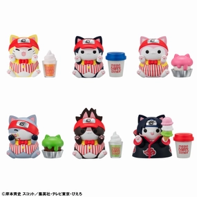 Blind Box Toy Mega Cat Project Nyaruto! NARUTO Megacat Diner (Set of 6)