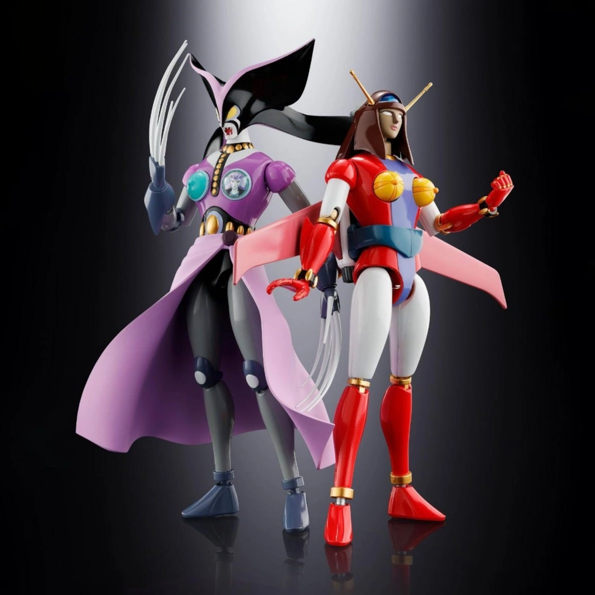 GX-114 Janus & GX-12R Venus A "Great Mazinger" Soul of Chogokin Designer Model Cult Classic