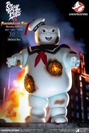 Star Ace Toys Ghostbusters Stay Puft Marshmallow Man Burning Edition Deluxe Version Soft Vinyl Statue Global Appeal Desktop Model