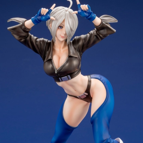 SNK THE KING OF FIGHTERS 2001 ??ngel Bishoujo Statue Chibi Item Designer Collectible