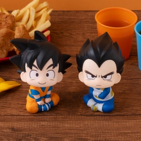 Lookup Son Goku(mini) & Vegeta(mini) (with gift) Message Option