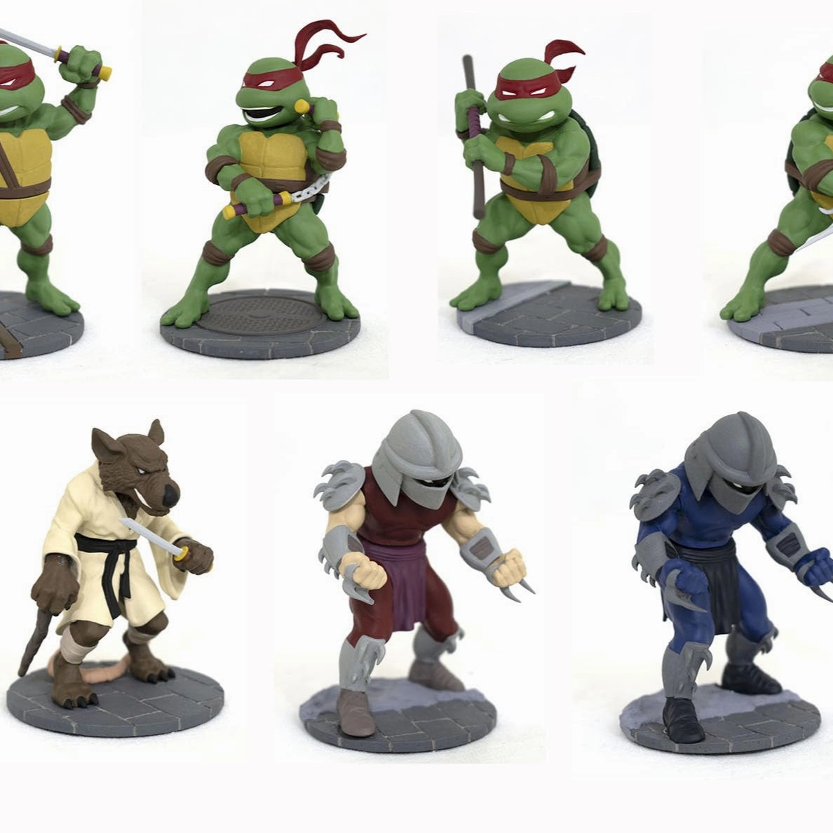 Cultural Icon Teenage Mutant Ninja Turtles D-Formz blind box figure (Each)