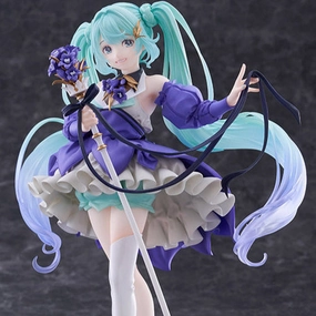 Fan Vote Wood Carving Hatsune Miku AMP  Figure - HATSUNE MIKU Birthday 2024 Ver.