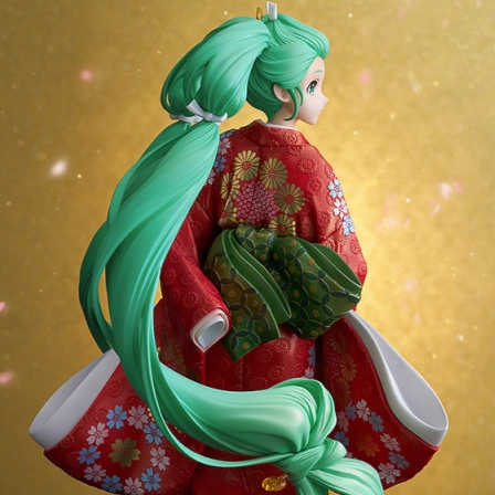 Gamer Setup Deity Statue Hatsune Miku: Beauty Looking Back Miku Ver.
