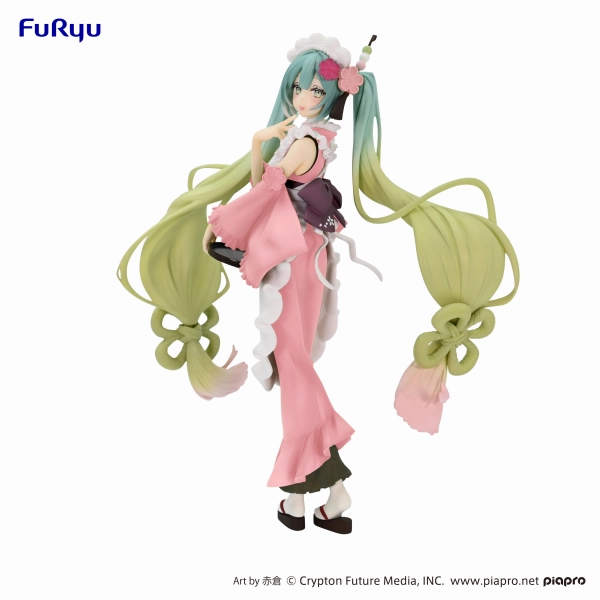 Sci-Fi Model Preservation Tool Hatsune Miku Exceed Creative Figure - Matcha Green Tea Parfait /Another Color -