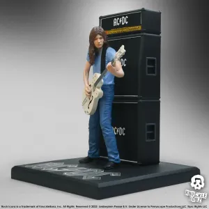 Safe For Children Knucklebonz AC/DC Rock Iconz Malcolm Young II Statue