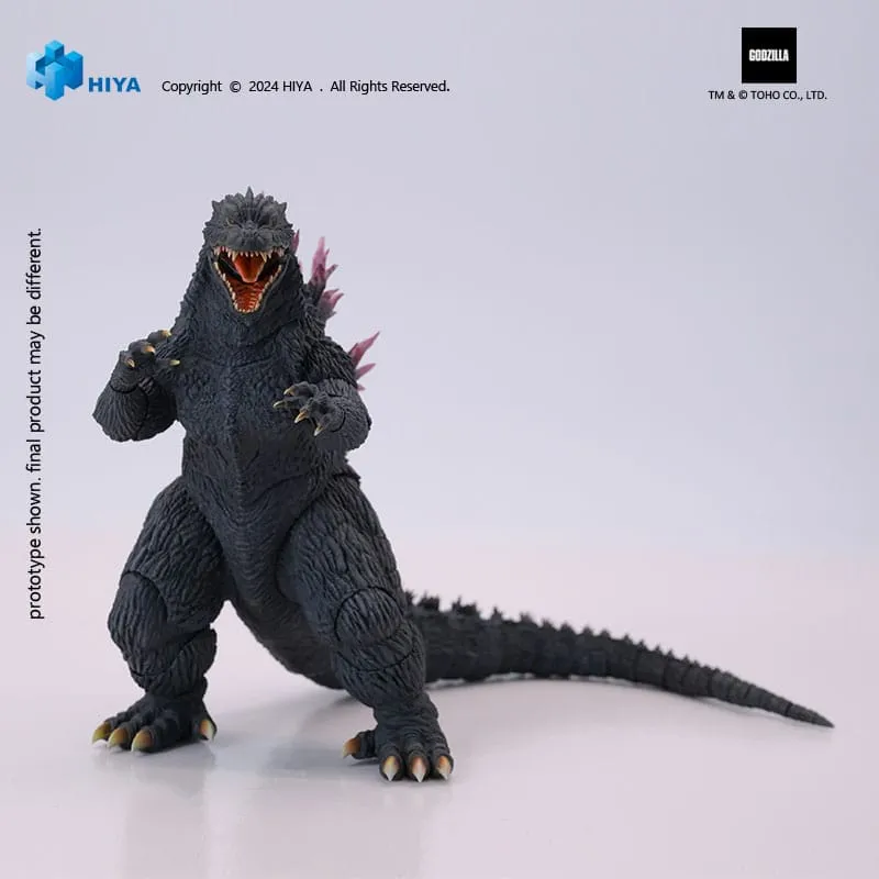 Hiya Toys Godzilla 2000: Millennium (1999) Godzilla Exquisite Basic Action Figure Fish Model Tourist Memorabilia