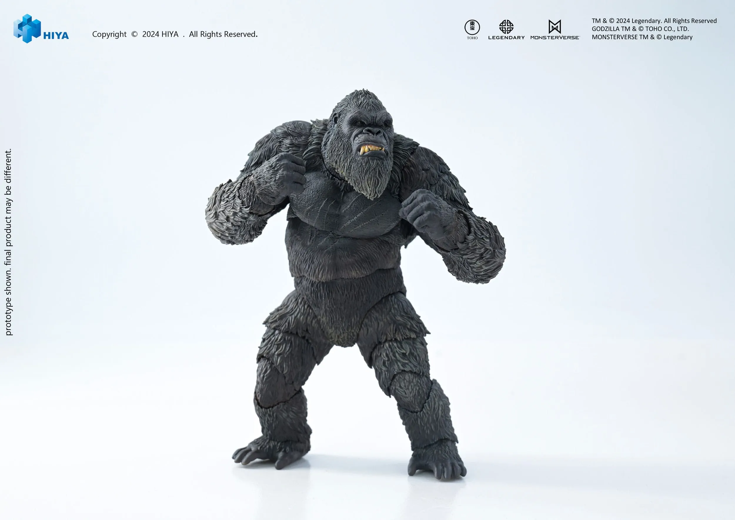 Hiya Toys Godzilla x Kong: The New Empire Exquisite Basic Kong Action Figure Emotional Connection Reptile Figure