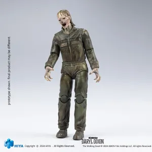 Hiya Toys The Walking Dead: Daryl Dixon Dark Eyes Walker Exquisite Mini 1/18 Action Figure Toy Line Mathematical Model