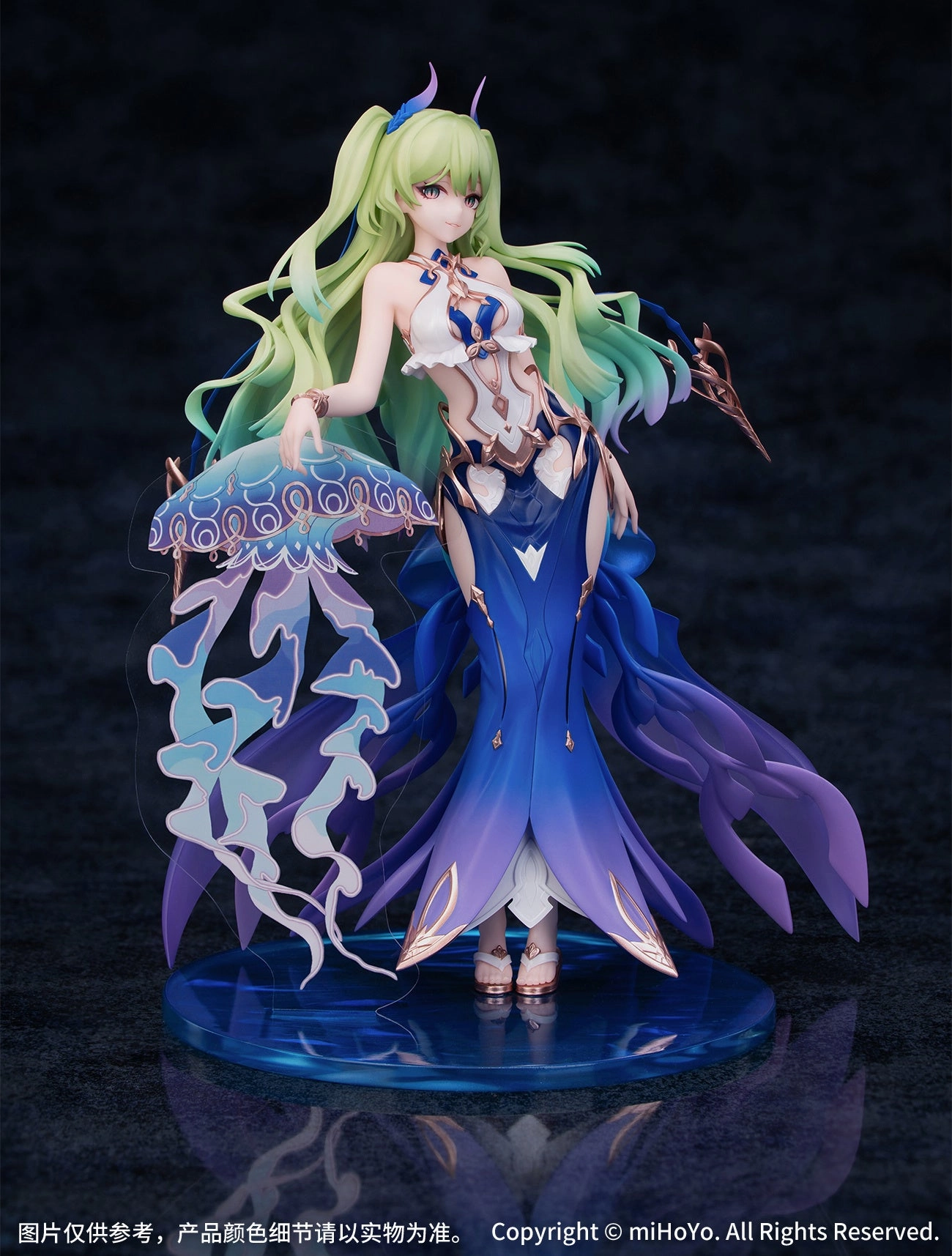 Honkai Impact 3rd Mobius Daughter of Corals Ver. Realistic Sculpture Acrylic Stand