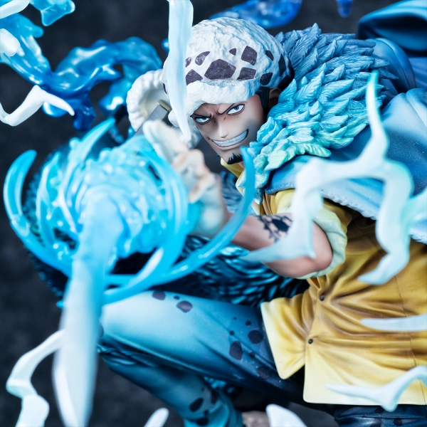 Portrait Of Pirates One Piece Wa-Maximum The Surgeon of Death Trafalgar Law Awaken Ver. Resin Statue Fantasy Collection