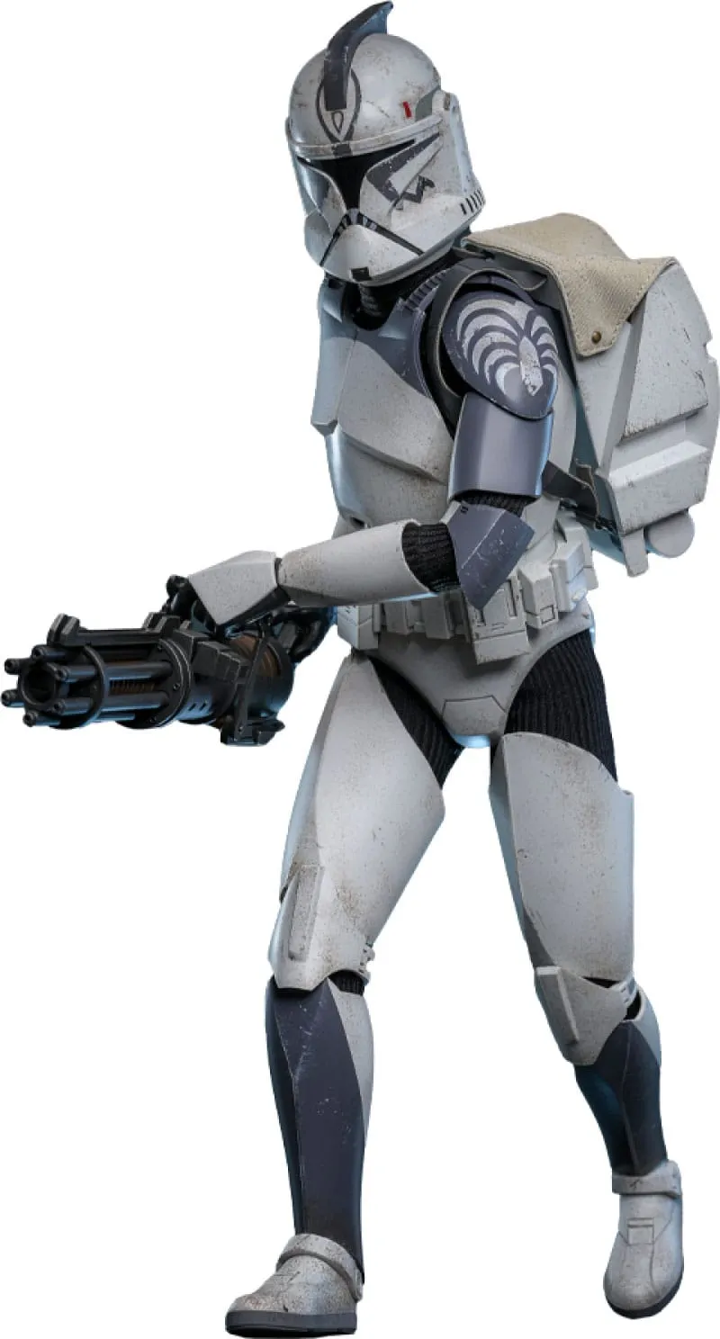 Comic Hero Collectors Figure Hot Toys 104th Battalion Wolfpack Clone Trooper Deluxe Version - Star Wars: The Clone Wars - TMS143 - 1/6 Scale Collectible Figure