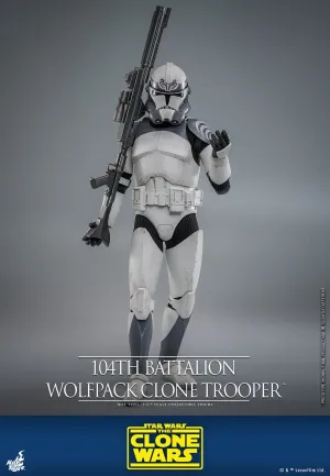 Calculator Game Hot Toys 104th Battalion Wolfpack Clone Trooper - Star Wars: The Clone Wars - TMS143 - 1/6 Scale Collectible Figure