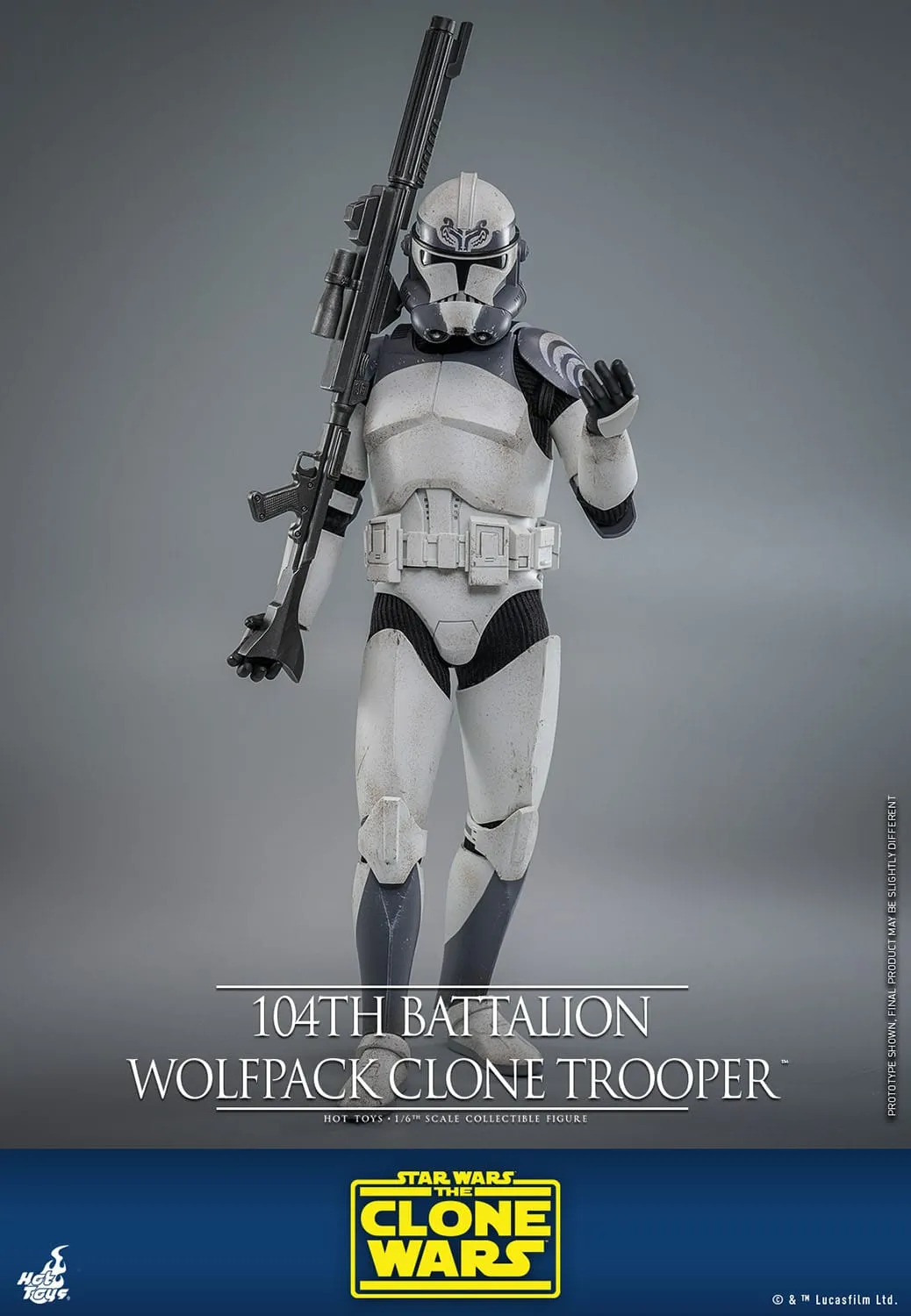 Craft Project Blind Box Hot Toys 104th Battalion Wolfpack Clone Trooper - Star Wars: The Clone Wars - TMS143 - 1/6 Scale Collectible Figure