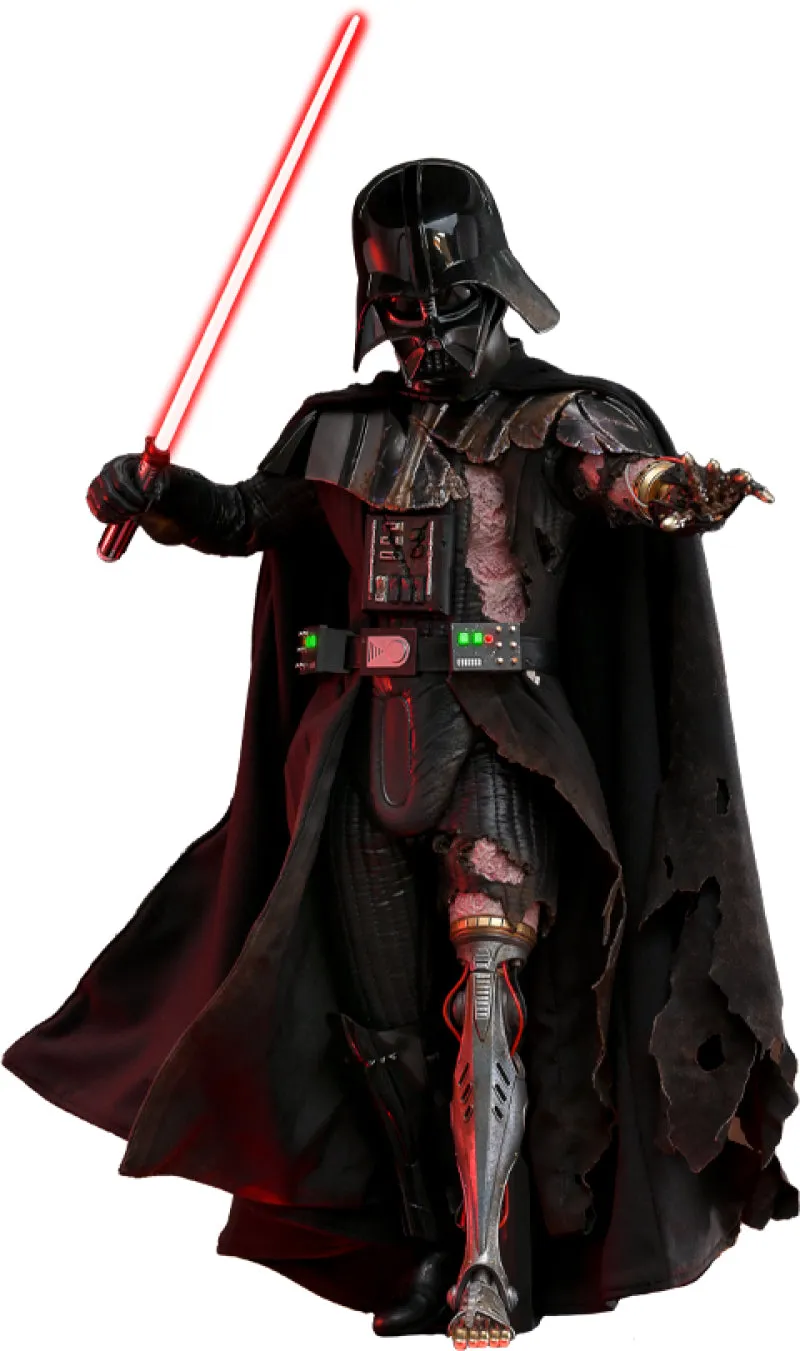 Rigging Skeleton Collaboration Project Hot Toys Darth Vader Battle Damaged - Star Wars - DX44 - 1/6 Scale Collectible Figure