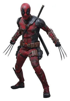 Biodiversity Magnifying Glass Hot Toys Deadpool (Battling Version) - Deadpool & Wolverine - MMS782 - 1/6 Scale Collectible Figure