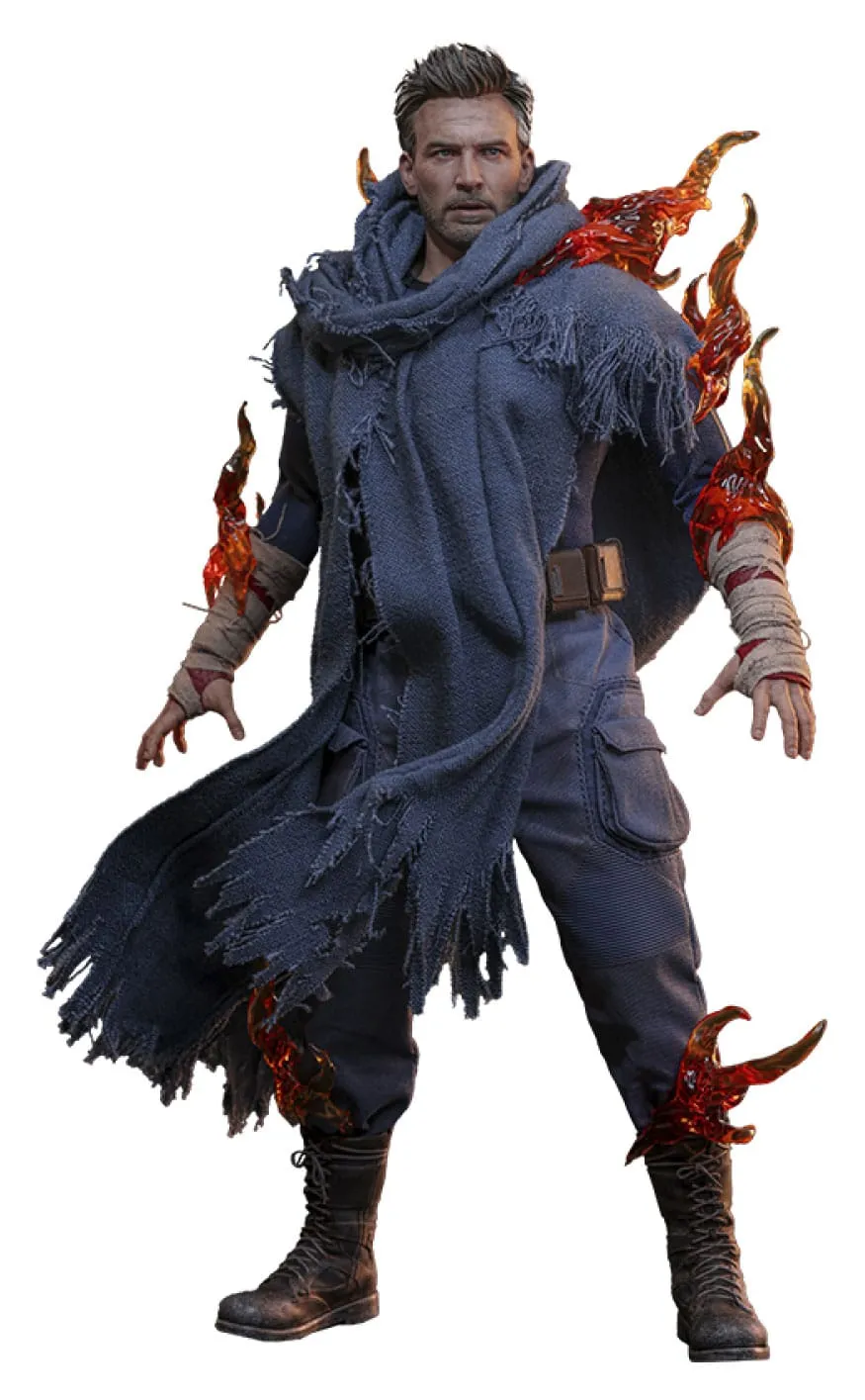 Particle Effect Hot Toys Human Torch - Deadpool & Wolverine - MMS789 - 1/6 Scale Collectible Figure