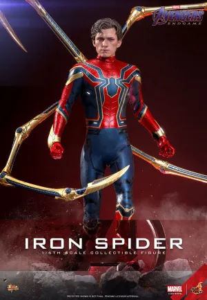 Forest Ecology Unique Feature Hot Toys Iron Spider - Avengers: Endgame - MMS761 - 1/6 Scale Collectible Figure