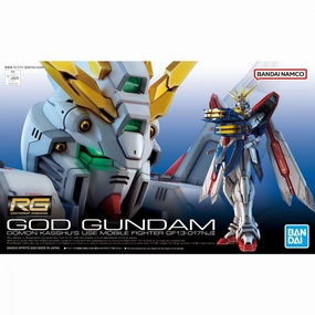 Passed Down Enthusiast Grade Bandai Hobby RG 1/144 #37 GOD GUNDAM (5063358)