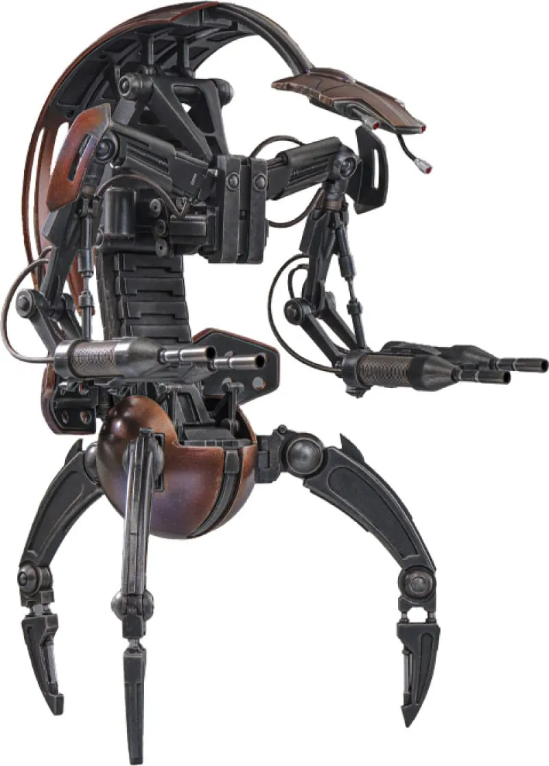 Spiritual Icon Astronaut Figure Hot Toys Droideka - Star Wars: Episode I - MMS755 - 1/6 Scale Collectible Figure