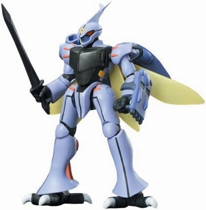 In Action!! Offshoot Dunbine Action Figure Blockchain Token Vinyl Unit