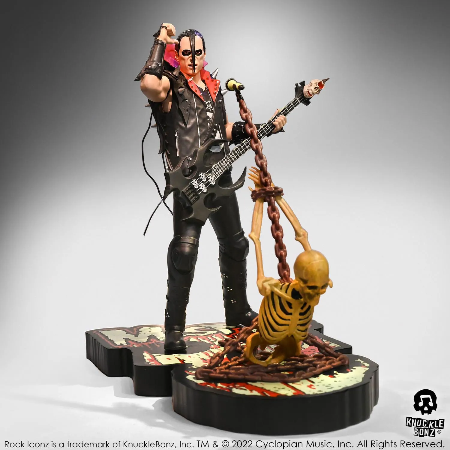 Knucklebonz Misfits Rock Iconz Jerry Only Statue Premium Statue