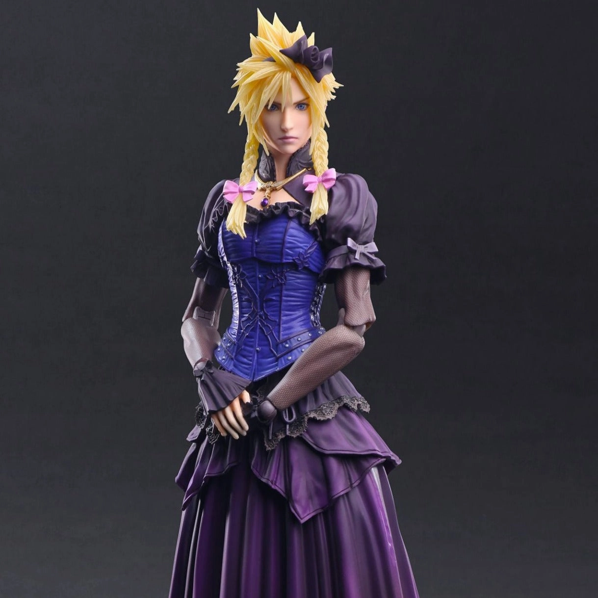Final Fantasy VII Remake PLAY ARTS KAI Cloud Strife Dress Ver. Vinyl Piece Polymer Clay