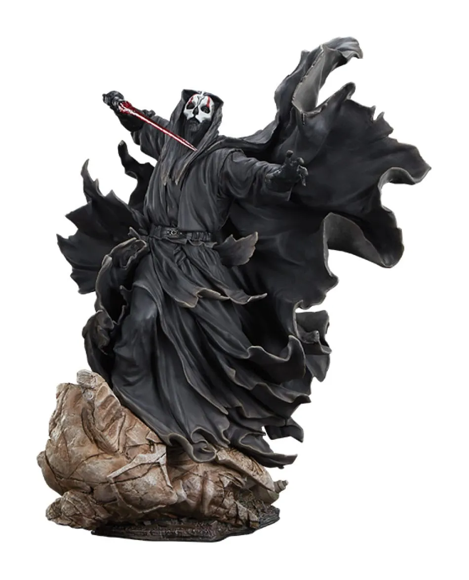 Animation Cel Sideshow Collectibles Star Wars Legends Darth Nihilus Statue