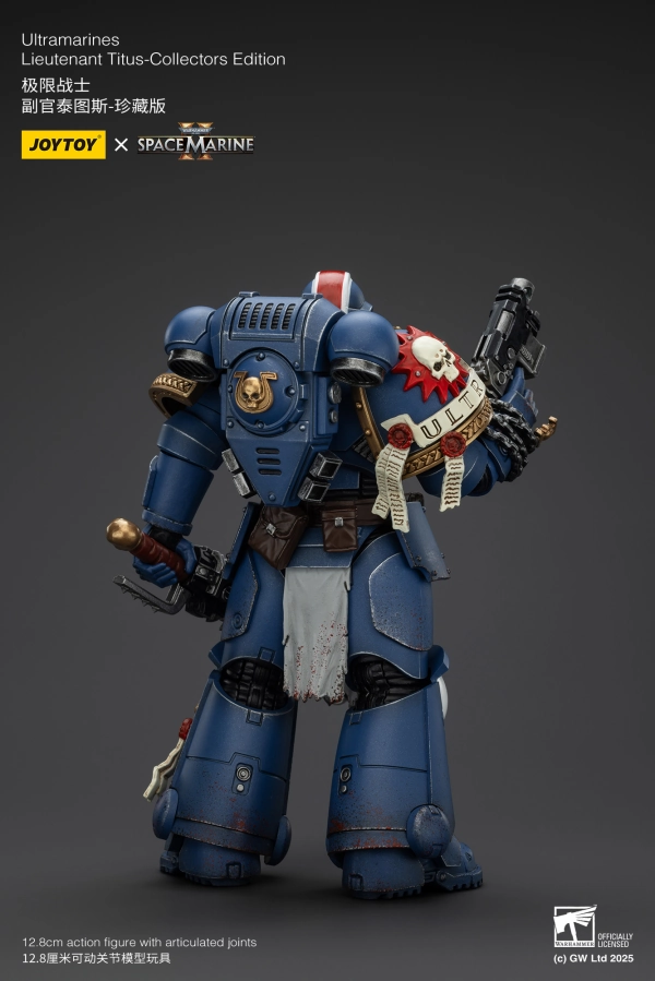 WARHAMMER Ultramarines Lieutenant Titus Collectors Edition Economic Lesson Game Creation
