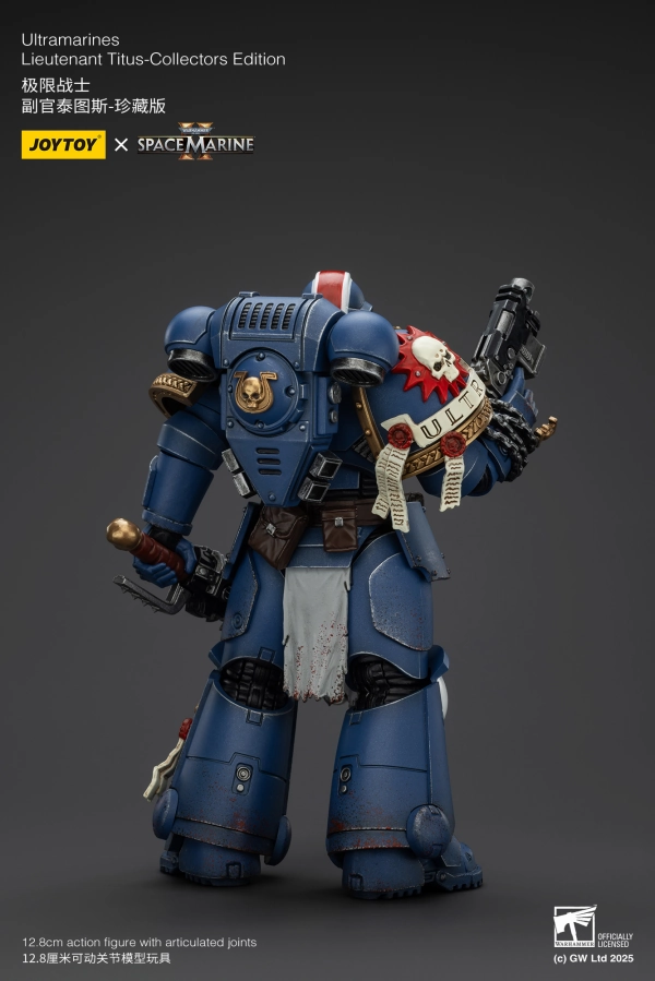 WARHAMMER Ultramarines Lieutenant Titus Collectors Edition Limited Showcase Character Merchandise